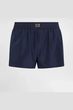 Dolce & Gabbana Boxer De Bain Court Avec Plaquette - Homme Maillots De Bain 2