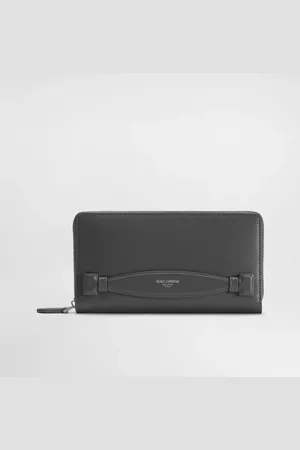 Dolce & Gabbana Portefeuille À Contour Zippé En Cuir De Veau - Homme Portefeuilles Et Petite Maroquinerie Onesize