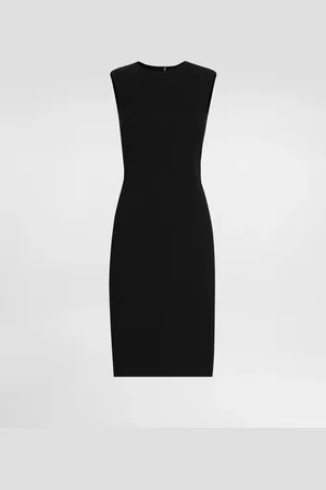 Dolce & Gabbana Robe Fourreau Mi-longue En Laine - Femme Robes 36