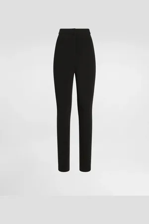 Dolce & Gabbana Pantalon Leggings En Jersey Maille Milano - Femme Pantalons Et Shorts Viscose 36