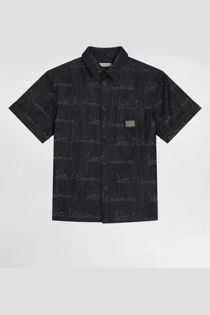 Dolce & Gabbana Chemise En Denim À Logo - Homme Chemises 2 Years
