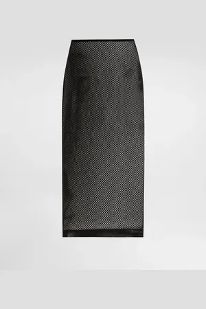Dolce & Gabbana Jupe Mi-longue En Mesh - Femme Jupes 40