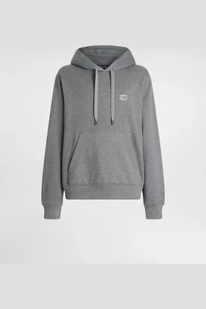 Dolce & Gabbana Sweat-shirt En Coton Avec Capuche Et Plaquette - Homme Sweatshirts 44