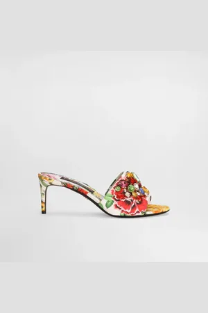 Dolce & Gabbana Mules En Brocart - Femme Mules Et Sabots 37