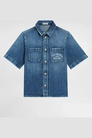 Dolce & Gabbana Chemise En Denim À Logo - Homme Chemises 4 Years
