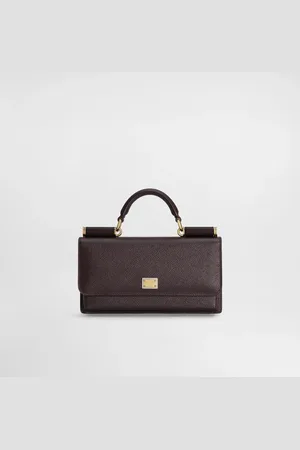 Dolce & Gabbana Minisac Avec Plaquette Bimétal - Femme Petits Sacs Et Pochettes Cuir Onesize