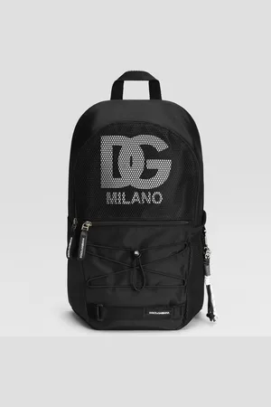 Dolce & Gabbana Sac À Dos En Mesh De Nylon À Logo Dg - Homme Accessoires Multicolore Onesize