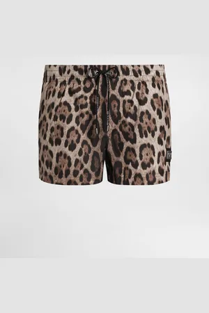 Dolce & Gabbana Boxer De Bain Court À Imprimé Léopard - Homme Maillots De Bain Imprim� Animalier Nylon 2
