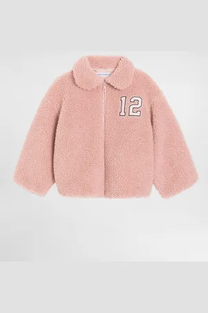 Dolce & Gabbana Blouson En Fausse Fourrure À Écusson - Femme Manteaux Et Blousons 8 Years