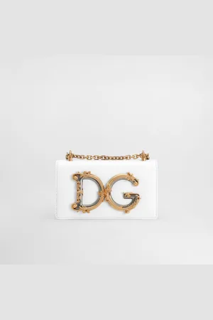 Dolce & Gabbana Phone Bag Dg Girls En Cuir De Veau Lisse - Femme Petits Sacs Et Pochettes Cuir Onesize
