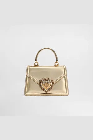 Dolce & Gabbana Sac Devotion Petit Format En Cuir Nappa Mordoré - Femme Sacs À Épaule Et À Bandoulière Or Cuir Onesize