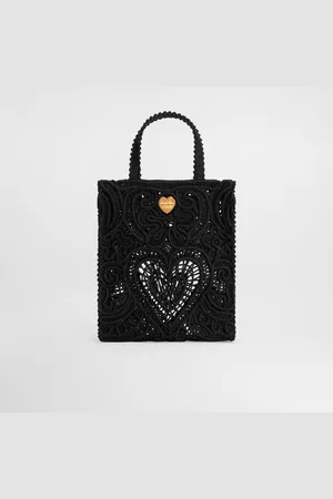 Dolce & Gabbana Sac Beatrice Petit Format En Dentelle Cordonnet - Femme Sacs À Épaule Et À Bandoulière Coton Onesize