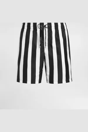 Dolce & Gabbana Boxer De Bain Mi-long À Imprimé Rayé - Homme Maillots De Bain 3