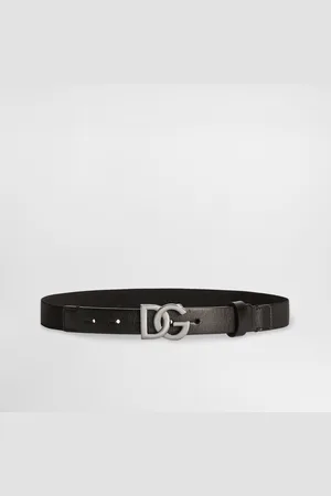 Dolce & Gabbana Ceinture En Tissu Extensible Et Cuir De Veau - Homme Accessoires Tissu S