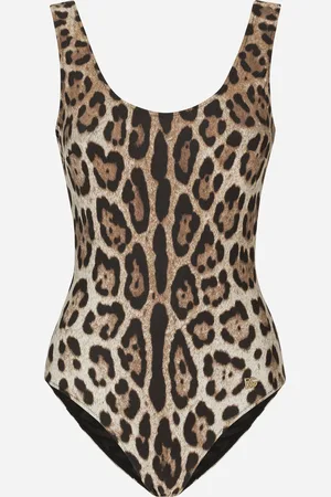 Dolce & Gabbana Maillot De Bain Une Pièce À Imprimé Léopard - Femme Maillots De Bain Imprim� Animalier Jersey 4