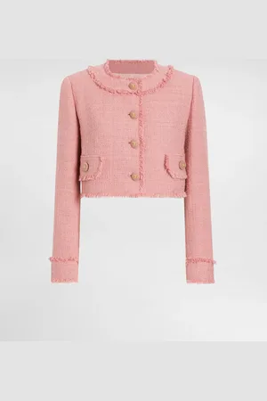 Dolce & Gabbana Veste Courte En Tweed Rachel - Femme Vestes 36
