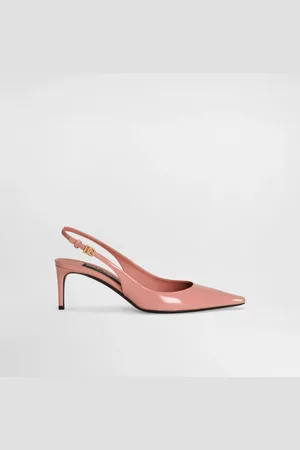 Dolce & Gabbana Slingbacks En Cuir De Veau Brillant - Femme Escarpins Et Slingbacks Cuir 36.5