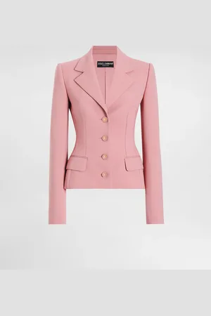 Dolce & Gabbana Veste Droite Dolce En Crêpe De Laine - Femme Vestes 36