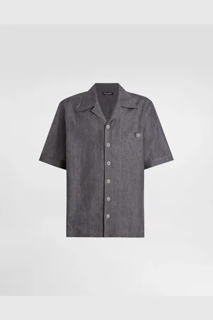 Dolce & Gabbana Chemise Hawaii En Toile De Lin - Homme Chemises 38