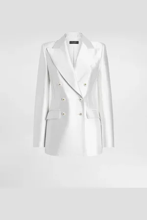 Dolce & Gabbana Veste Croisée En Soie - Femme Vestes 36