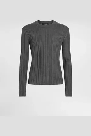 Dolce & Gabbana Pull Ras-de-cou En Soie - Homme Pulls 48