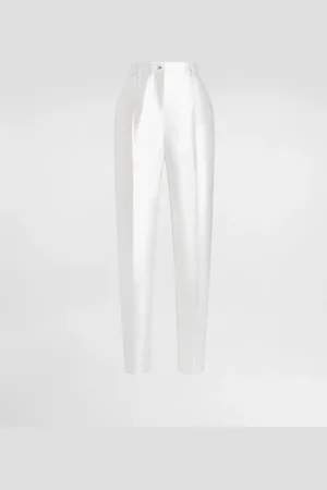 Dolce & Gabbana Pantalon En Soie - Femme Pantalons Et Shorts 36