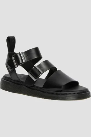 Dr. Martens Cuir Cireux Sandales Gryphon en