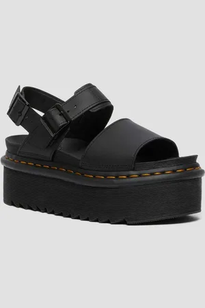 Dr. Martens Sandales Plateformes Voss Quad À Brides Dames Cuir en