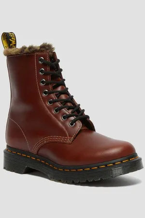 Doc martens marron discount fourrées