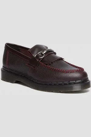 Mocassin homme on sale rouge pas cher