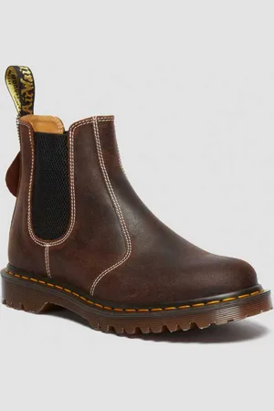 Dr. Martens Chelsea Boots 2976 en Cuir Wax Commander Chaussures en