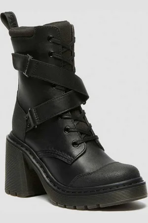 Dr. Martens Boots Chesney Tech À Talons Brides Et 8 Œillets Chaussures en