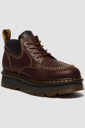 Dr. Martens Boots Zebzag en Cuir À 4 Œillets en