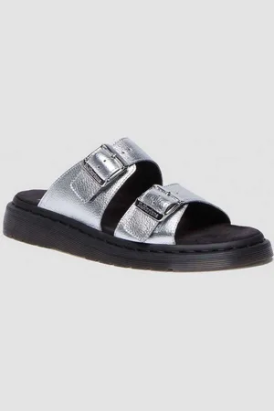 Dr. Martens Sandales Josef en Cuir Métallisé en