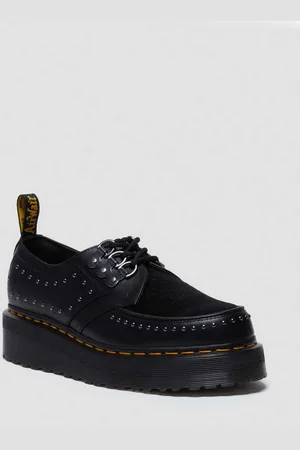 Dr. Martens Creepers Plateformes Ramsey en Cuir À 3 Œillets Chaussures en