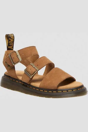 Dr. Martens Sandales Gryphon en Tumbled Nubuck en