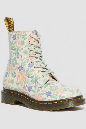 Dr. Martens Boots 1460 Pascal Floral en Cuir Reconditionné