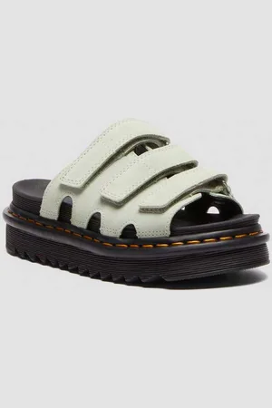 Dr. Martens Suède Sandales Raine en Daim en