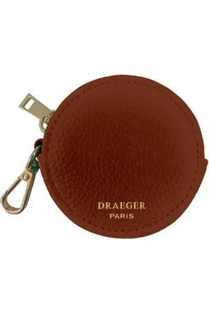 DRAEGER PARIS 1886 Étui Ecouteurs & Clés - Camel