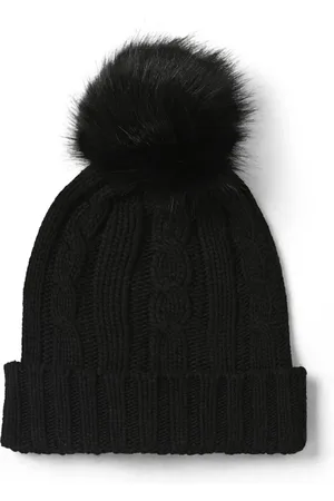 DRAEGER PARIS 1886 Bonnet à pompon - noir
