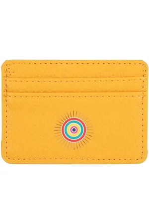 DRAEGER PARIS 1886 Porte-cartes soleil - jaune moutarde