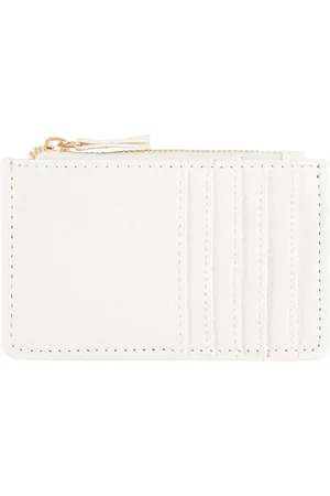 DRAEGER PARIS 1886 Porte-cartes zippé - blanc