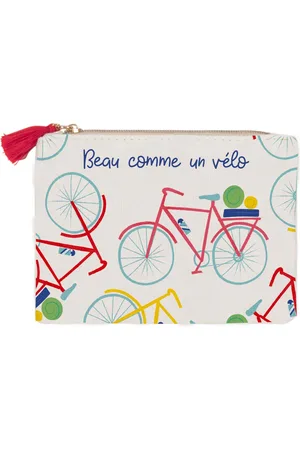 DRAEGER PARIS 1886 Porte-monnaie imprimé vélo