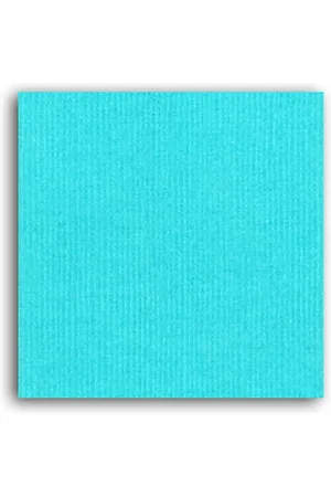 DRAEGER PARIS 1886 Papier scrapbooking Mahé Bleu Piscine 30,5x30,5 cm