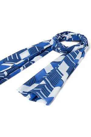 DRAEGER PARIS 1886 Etole graphique - blanc bleu marine