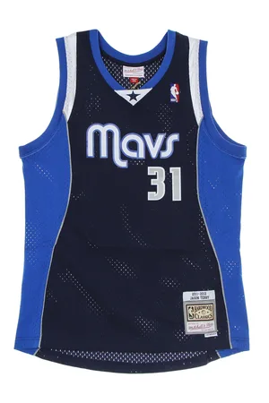 Mitchell & Ness Debardeur de basket-ball pour hommes, maillot NBA Swingman Hardwood Classics n ° 31 Jason Terry Dalmav 2011-12 alternatif