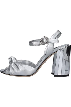 Dolce & Gabbana Sandales argentees
