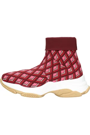 Maliparmi Baskets rose bordeaux