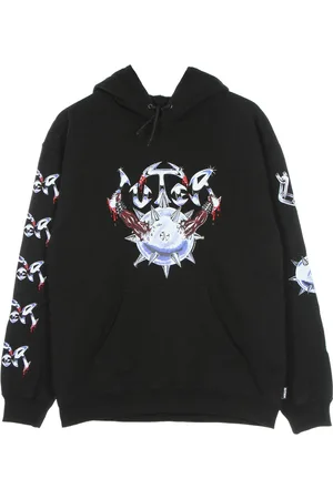IUTER Sweat a capuche leger pour hommes Steel Hoodie Noir
