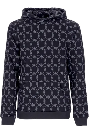 DOLLY NOIRE Sweat a capuche pour hommes Monogram Hoodie Noir